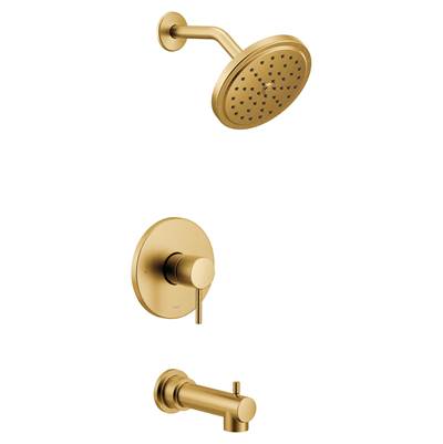 Moen UT3293BG- Align M-CORE 3-Series 1-Handle Tub and Shower Trim Kit in Brushed Gold (Valve Not Included)