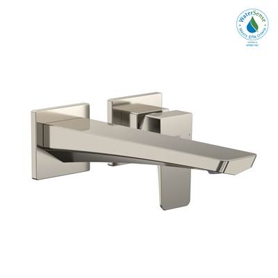 Toto TLG07308U#PN- TOTO GE 1.2 GPM Wall-Mount Single-Handle Long Bathroom Faucet with COMFORT GLIDE Technology, Polished Nickel - TLG07308U#PN | FaucetExpress.ca