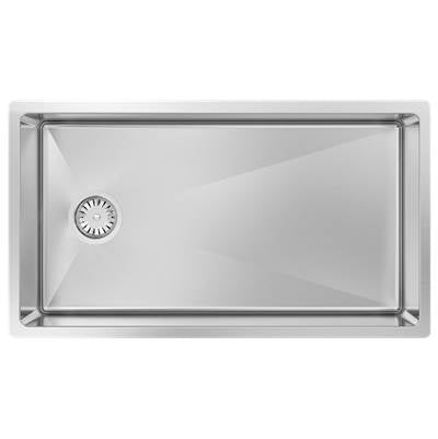 Zomodo MOC762- Montego Super Single Sink - Undermount, 18ga, R15 - FaucetExpress.ca