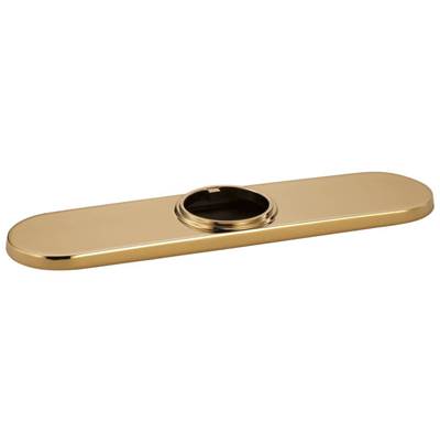 Brizo RP71451PG - Optional 10" Three Hole Escutcheon