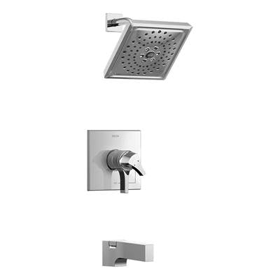 Delta T17474- 17 Series Multichoice H2Okinetic Tub/Shower Trim | FaucetExpress.ca