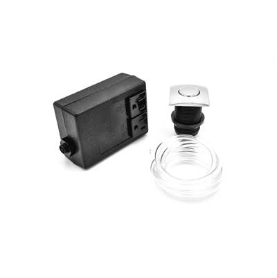 Isenberg K.C952SS- Waste Disposer Air Switch - Square | FaucetExpress.ca