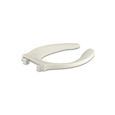 Kohler 4731-C-96- Stronghold® Elongated toilet seat with integrated handle and check hinge | FaucetExpress.ca