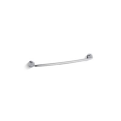 Kohler 11371-CP- Forté® Sculpted 24'' towel bar | FaucetExpress.ca