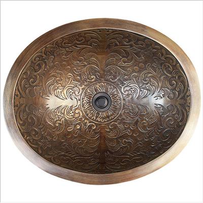 Linkasink B018 - Oval Brocade