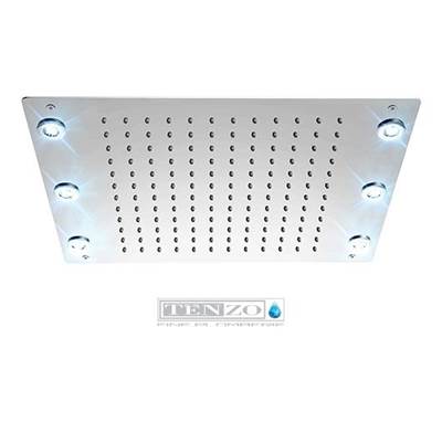 Tenzo CTS-1317L-CR - Ceiling Shwr Head 33X43Cm [13X17In] Led (6X) Chrome