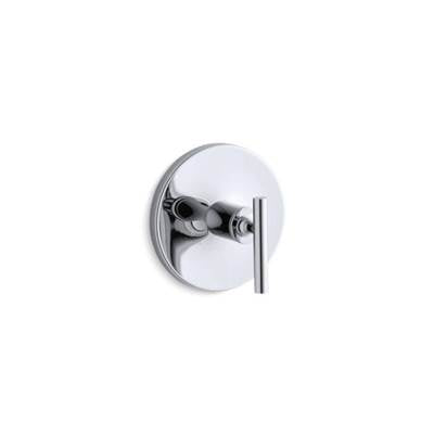 Kohler T14488-4-CP- Purist® Valve trim with lever handle for thermostatic valve, requires valve | FaucetExpress.ca