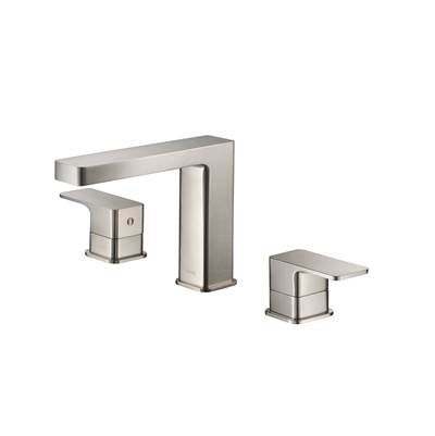 Isenberg 196.2000BN- Three Hole 8" Widespread Two Handle Bathroom Faucet | FaucetExpress.ca