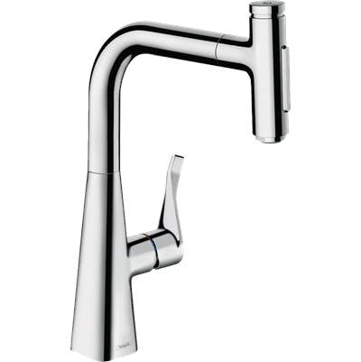 Hansgrohe 73822001- Metris Select Prep Kitchen Faucet, 2-Spray Pull-Out - FaucetExpress.ca