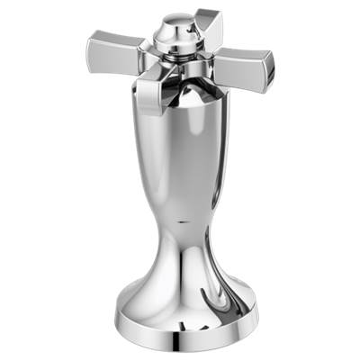 Delta H570- Wall Mount Tub Filler And Roman Tub Filler Cross Handle