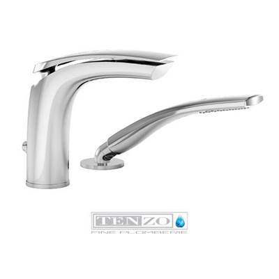 Tenzo NU31- Nuevo Deck Mount 2 Pcs Tub Filler