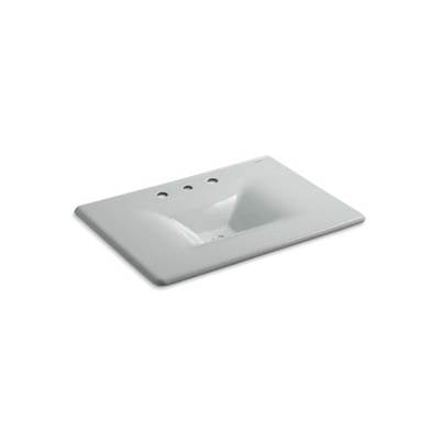 Kohler 3049-8-95- Iron/Impressions® 31'' vanity-top bathroom sink with 8'' widespread faucet holes | FaucetExpress.ca