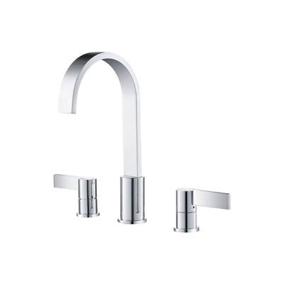 Isenberg 145.2000CP- Three Hole 8" Widespread Two Handle Bathroom Faucet | FaucetExpress.ca