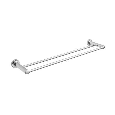 American Standard 7105224.002- Studio S 24-Inch Double Towel Bar - FaucetExpress.ca