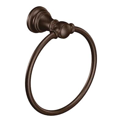 Moen YB8486ORB- Weymouth Oil Rubbed Bronze Towel Ring