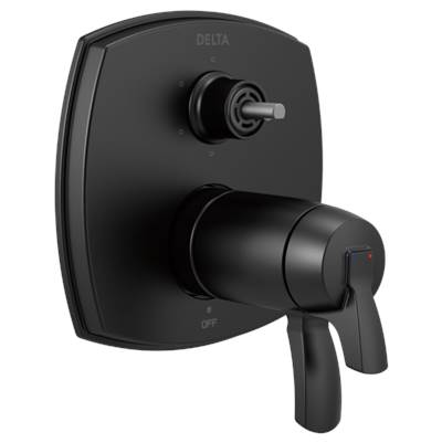 Delta T27T976-BLLHP- 17 Thermostatic Integrated Diverter Trim With Six Function D | FaucetExpress.ca