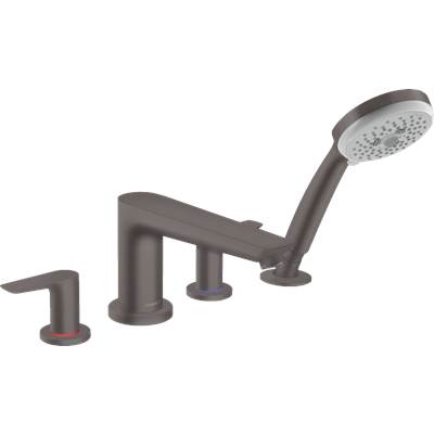 Hansgrohe 71744341- Talis E 4-Hole Roman Tub Set Trim With 1.8 Gpm Handshower - FaucetExpress.ca