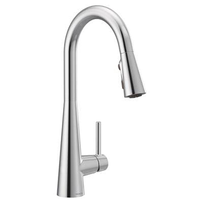 Moen 7864- Sleek Single-Handle Pull-Down Sprayer Kitchen Faucet with Reflex and Power Clean in Chrome