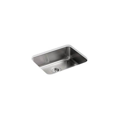 Kohler 3332-NA- Undertone® 23'' x 17-1/2'' x 7-5/8'' Undermount single-bowl extra-large kitchen sink | FaucetExpress.ca