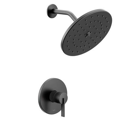 Moen UT3362BL- Cia M-Core 3-Series 1-Handle Shower Trim Kit In Matte Black (Valve Sold Separately)