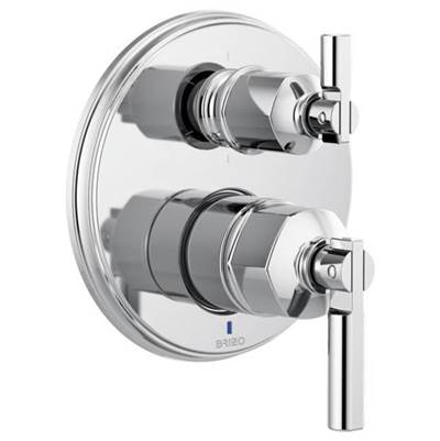 Brizo T75P676-PCLHP- Pressure Balance Valve Trim With Integrated 6-Function Diver | FaucetExpress.ca