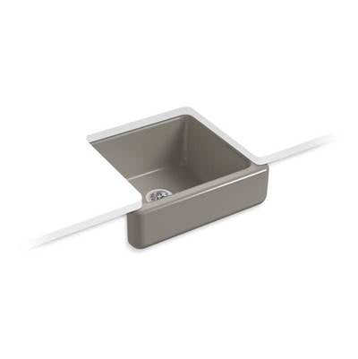 Kohler 5664-K4- Whitehaven® 23-1/2'' x 21-9/16'' x 9-5/8'' Undermount single-bowl farmhouse sink | FaucetExpress.ca