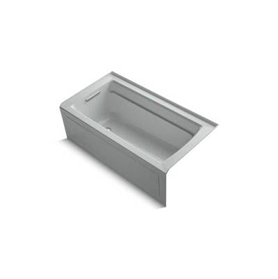 Kohler 1123-LAW-95- Archer® 60'' x 32'' alcove bath with Bask(R) heated surface, integral apron, integral flange and left-hand drain | FaucetExpress.ca