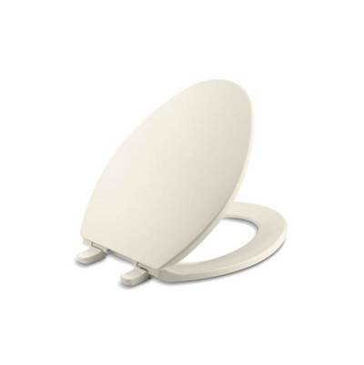 Kohler 4774-47- Brevia Quick-Release elongated toilet seat | FaucetExpress.ca