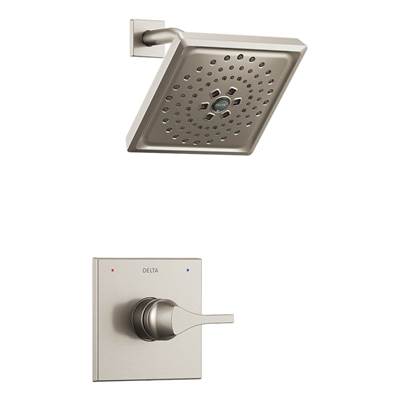 Delta T14274-SS- 14 Series Multichoice H2Okinetic Shower Only Trim | FaucetExpress.ca