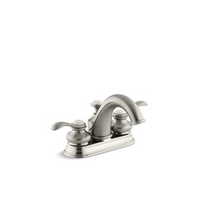 Kohler 12266-4-BN- Fairfax® Centerset bathroom sink faucet with lever handles | FaucetExpress.ca