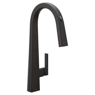 Moen S75005EVBL- Nio U by Moen Smart Pulldown Kitchen Faucet with Voice Control and MotionSense