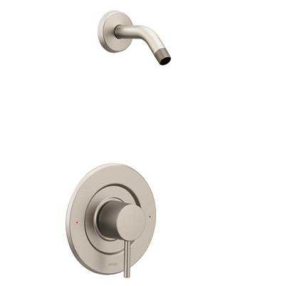 Moen T2192NHBN- Align Single-Handle Posi-Temp Shower Faucet Trim Kit in Brushed Nickel (Showerhead and Valve Not Included) - FaucetExpress.ca