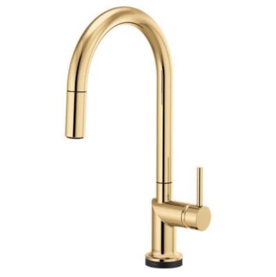Brizo 64075LF-PGLHP- Odin SmartTouch Pull-Down Kitchen Faucet with Arc Spout - Handle Not Included