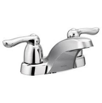 Moen 64922- Chrome two-handle low arc bathroom faucet