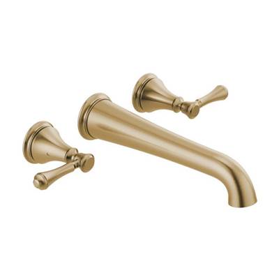 Delta T5797-CZWL- Wall Mount Tub Filler Faucet Trim 2L | FaucetExpress.ca