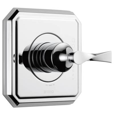 Brizo T66T030-PC- Brizo Virage: High Flow Temp Control Trim | FaucetExpress.ca