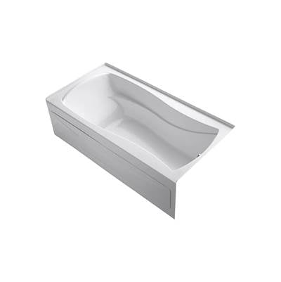 Kohler 1257-GHRA-0- Mariposa® 72'' x 36'' integral apron Heated BubbleMassage air bath with right-hand drain | FaucetExpress.ca
