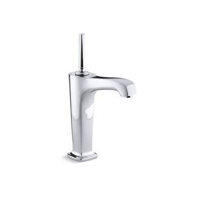 Kohler 16231-4-CP- Margaux® Tall Single-hole bathroom sink faucet with 6-3/8'' spout and lever handle | FaucetExpress.ca