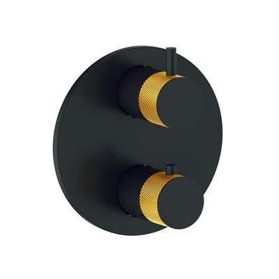 Vogt VT.DA.220.GB- Drava 2-Way Th Valve And Trim Mg/Mb - FaucetExpress.ca