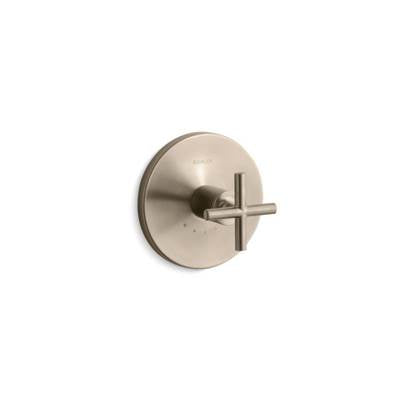 Kohler T14488-3-BV- Purist® Valve trim with cross handle for thermostatic valve, requires valve | FaucetExpress.ca