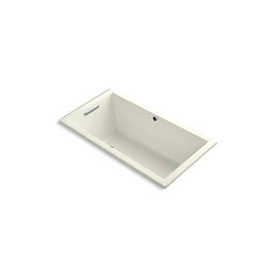 Kohler 1130-W1-96- Underscore® Rectangle 60'' x 32'' drop-in bath with Bask(R) heated surface | FaucetExpress.ca