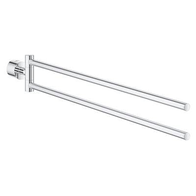 Grohe 40308003- ATRIO NEW DOUBLE TOWEL BAR - CHROME | FaucetExpress.ca