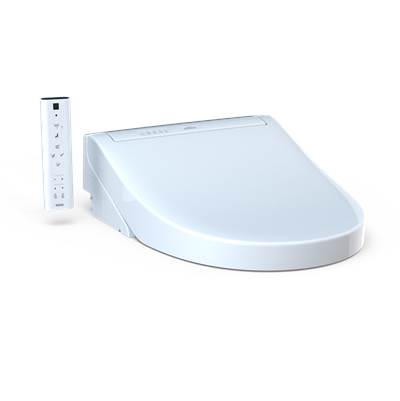 Toto SW3083#01- Toto Washlet C5 Electronic Bidet Toilet Seat With Premist And Ewater+ Wand Cleaning Round Cotton White