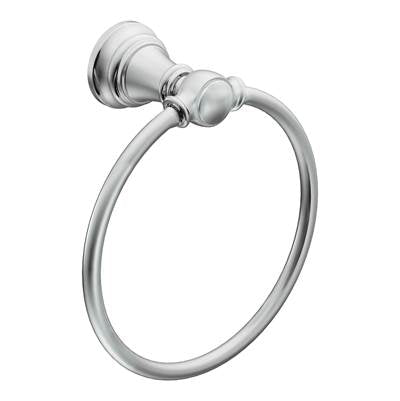 Moen YB8486CH- Weymouth Chrome Towel Ring