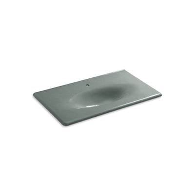 Kohler 3051-1-FT- Iron/Impressions® 37'' vanity-top bathroom sink with single faucet hole | FaucetExpress.ca