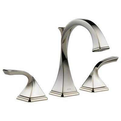 Brizo 65330LF-PN- Brizo Virage: Widespread Lav Faucet | FaucetExpress.ca