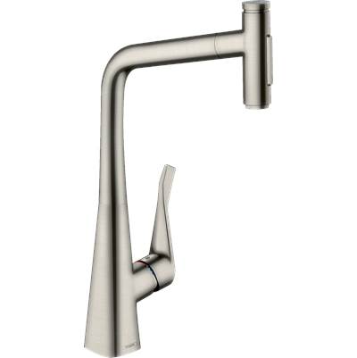 Hansgrohe 73820801- Metris Select Kitchen Faucet, 2-Spray Pull-Out - FaucetExpress.ca