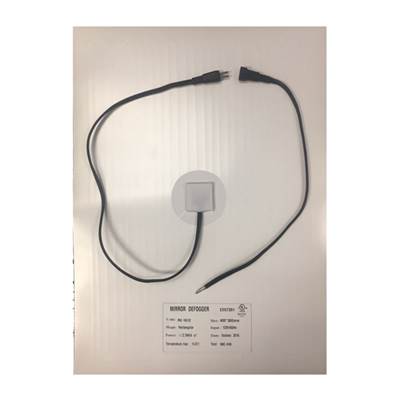 Laloo AF400300- Anti-Fog Heating Mat (15 3/4" x 11 7/8") | FaucetExpress.ca