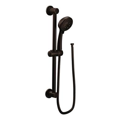 Moen 3669EPORB- 4-Spray 4 in. Eco-Performance Handheld Handshower with Slidebar in Oil Rubbed Bronze