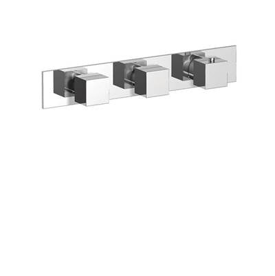 Ca'bano CA68018T99- Thermostatic trim with 2 flow controls